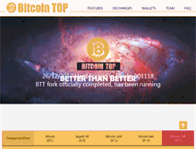 Tablet Screenshot of bitcointop.org